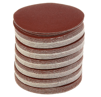 Круг абразивный шлифовальный на липучке Ø125 P320 (УПАКОВКА ПО 100ШТ) Круг абразивный шлифовальный на липучке Ø125 P320 (УПАКОВКА ПО 100ШТ)