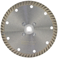 Алмазный диск с фланцем 125*М14*10мм Turbo Strong СТД-18600125 Алмазный диск с фланцем 125*М14*10мм Turbo Strong СТД-18600125