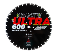 Диск алмазный отрезной сегментный Laser ULTRA 600*35/25,4*4,6 мм асфальт сухой-мокрый рез DIAMASTER Диск алмазный отрезной сегментный Laser ULTRA 600*35/25,4*4,6 мм асфальт сухой-мокрый рез DIAMASTER