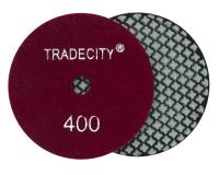 Алмазные гибкие шлифовальные круги Крестик Pads 7-STEP №400 D100 Алмазные гибкие шлифовальные круги Крестик Pads 7-STEP №400 D100