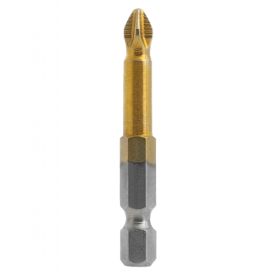 БИТЫ МАГНИТНЫЕ Tin (УПАКОВКА ПО 10 ШТ)  PH2-L50A БИТЫ МАГНИТНЫЕ Tin (УПАКОВКА ПО 10 ШТ)  PH2-L50A